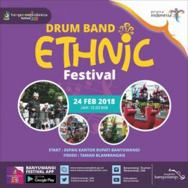 Festival Banyuwangi 2018 Drum Band