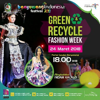 Festival Green Recycle Fashion Week 2018