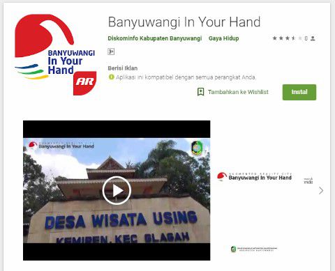 Pariwisata Banyuwangi Aplikasi in Your Hand