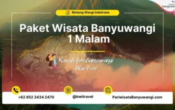 Paket Wisata Banyuwangi Kawah Ijen Bluefire