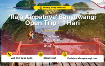 Open Trip Green Island Banyuwangi Pulau Bedil